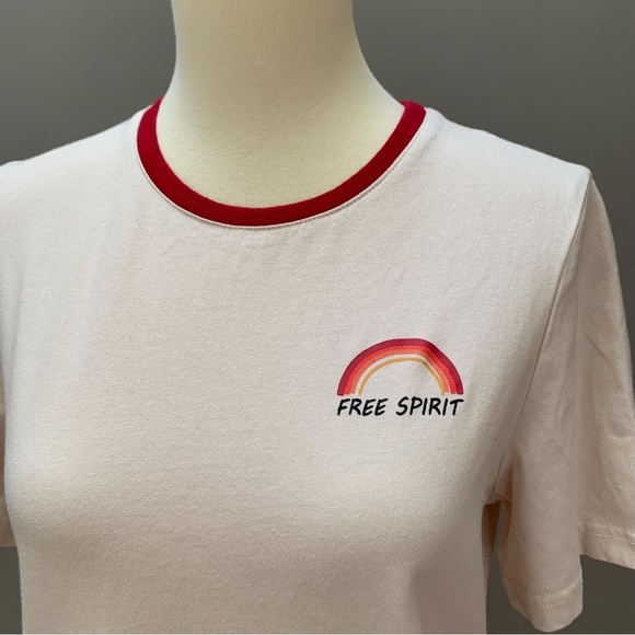 “Somewhere Over the Rainbow” short sleeved pride tee, women’s S. - Picture 4 of 6